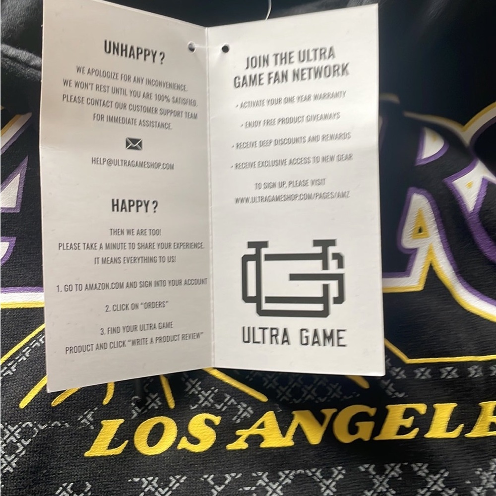 New UltaGame Lakers Pullover Sweater. - Picture 7 of 16